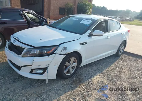 2014 Kia Optima Lx z USA, uszkodzony, nr VIN 5XXGM4A75EG265802